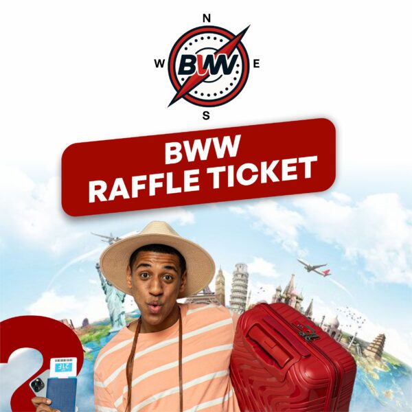 BWW Raffle Ticket