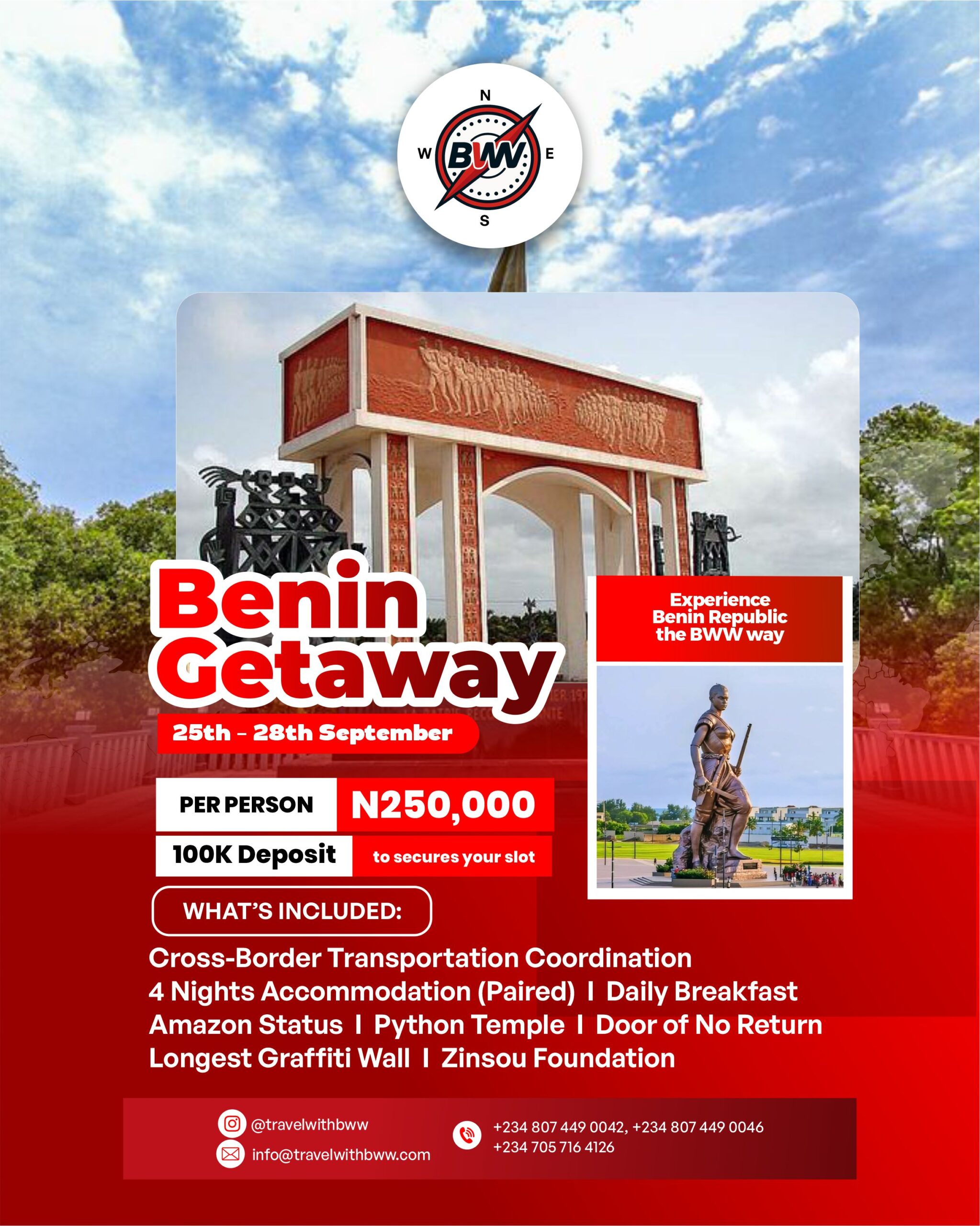 benin getaway